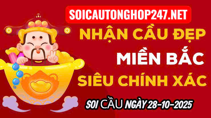 Soi cầu ngày 28-10-2025