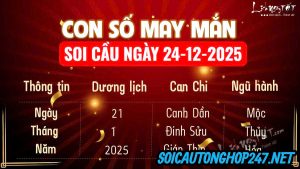 Soi cầu ngày 24-12-2025