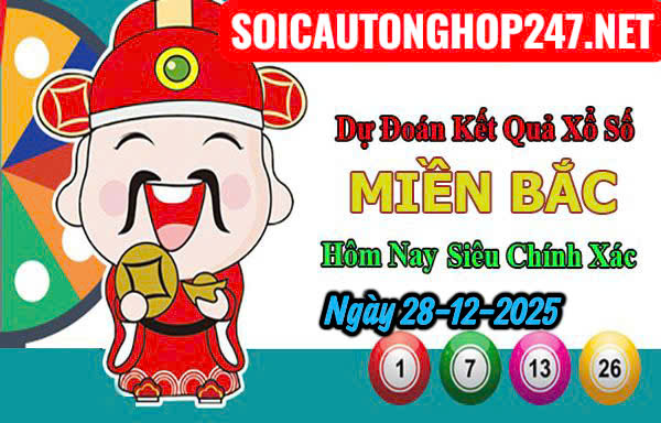 Soi cầu ngày 28-12-2025